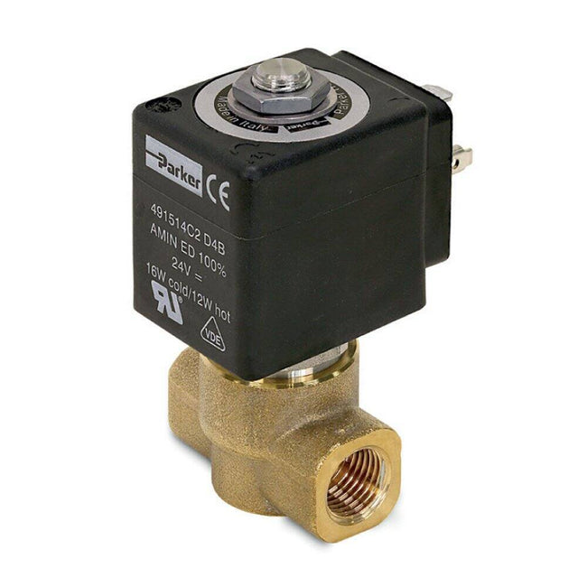 Parker 2-Way NC Solenoid Valve G3/4 24V DC  443782W - Parker Store Nigeria